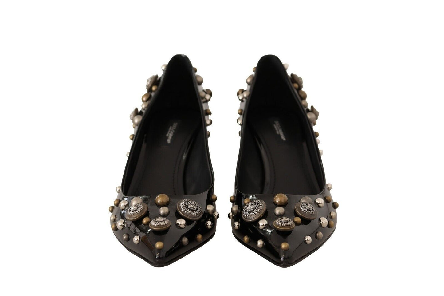Chic Studded Leather Pumps