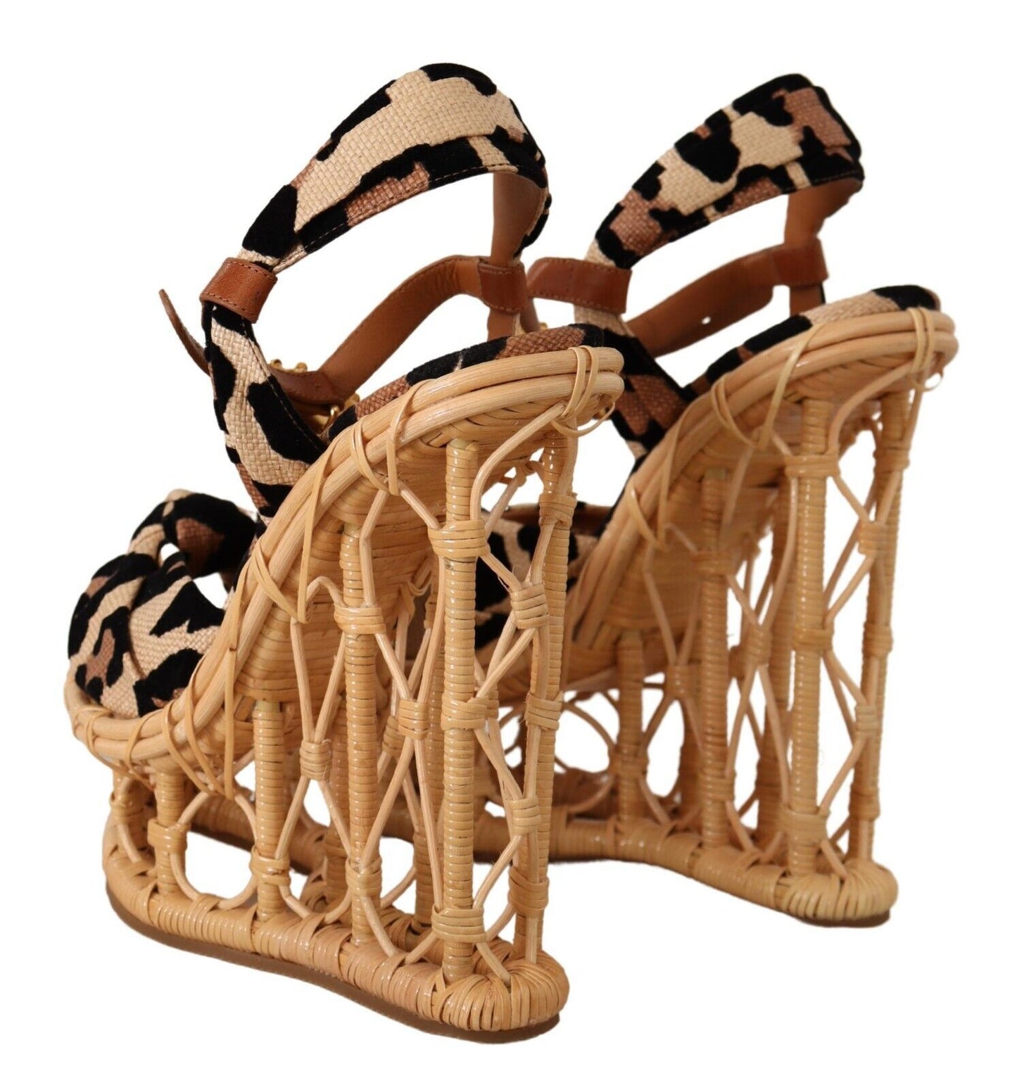 Elevate Your Style with Crystal-Embellished Wedge Sandals