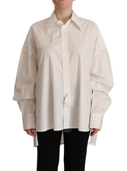 Timeless White Polo Top - Elegance Meets Comfort