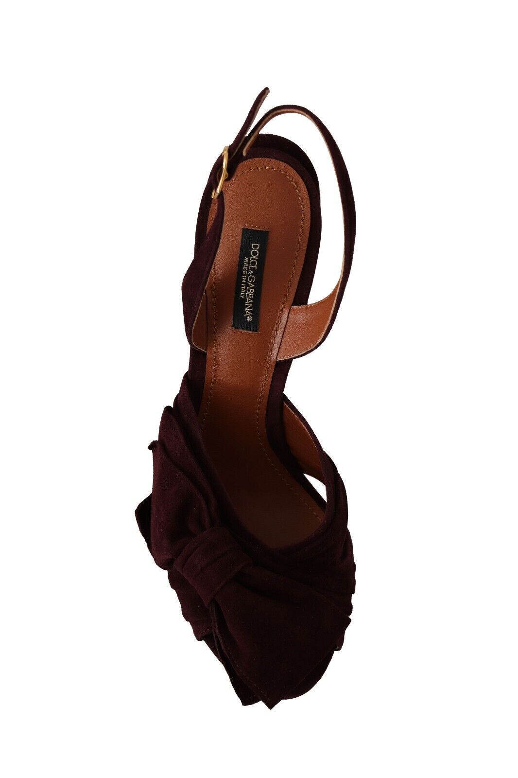 Elegant Purple Suede Heels Sandals