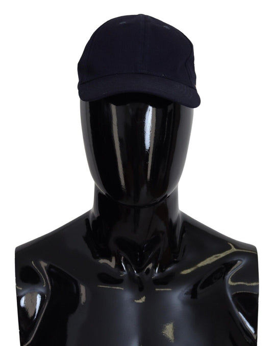 Elegant Dark Blue Baseball Cap