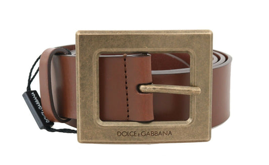Elegant Sicilian Western Leather Belt