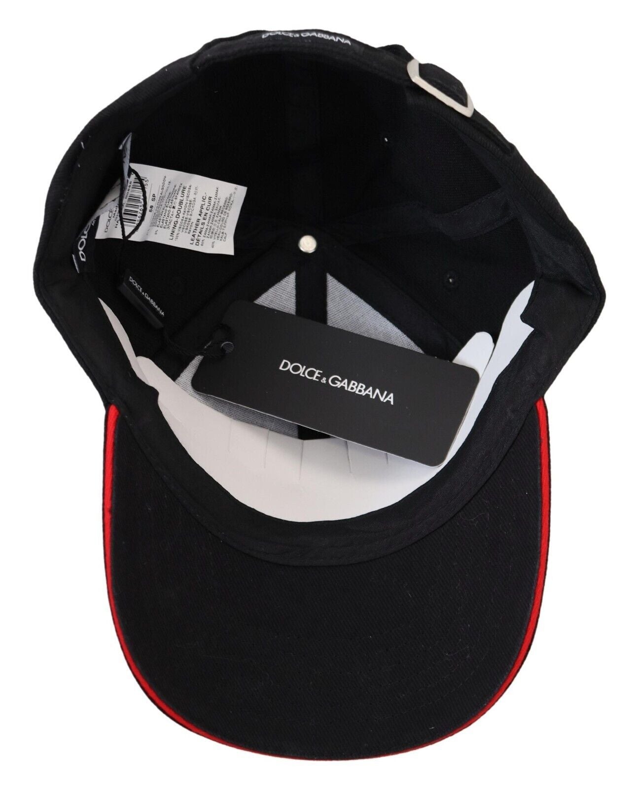 Sleek Black Cotton Baseball Hat
