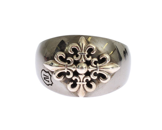 Silver Sterling Crest Rhodium 925 Ring