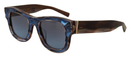 Elegant Brown & Blue Gradient Sunglasses