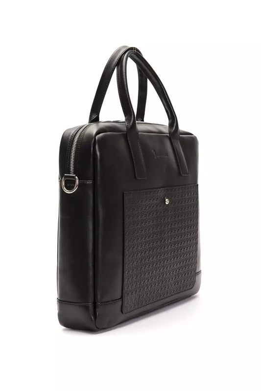 Elegant Italian Leather Business Briefcase