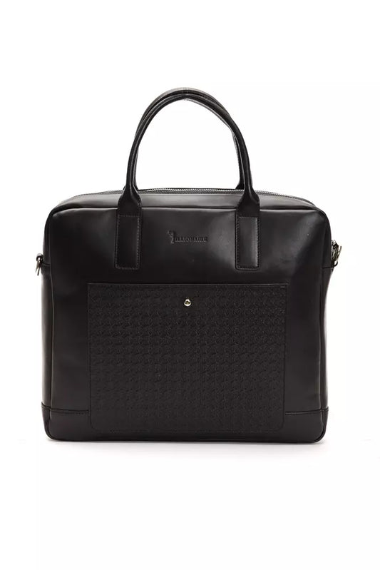 Elegant Italian Leather Business Briefcase