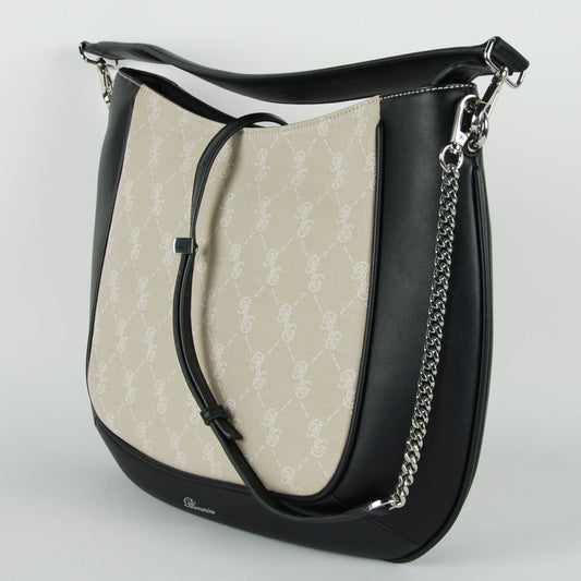 Elegant Black Diane Hobo Bag