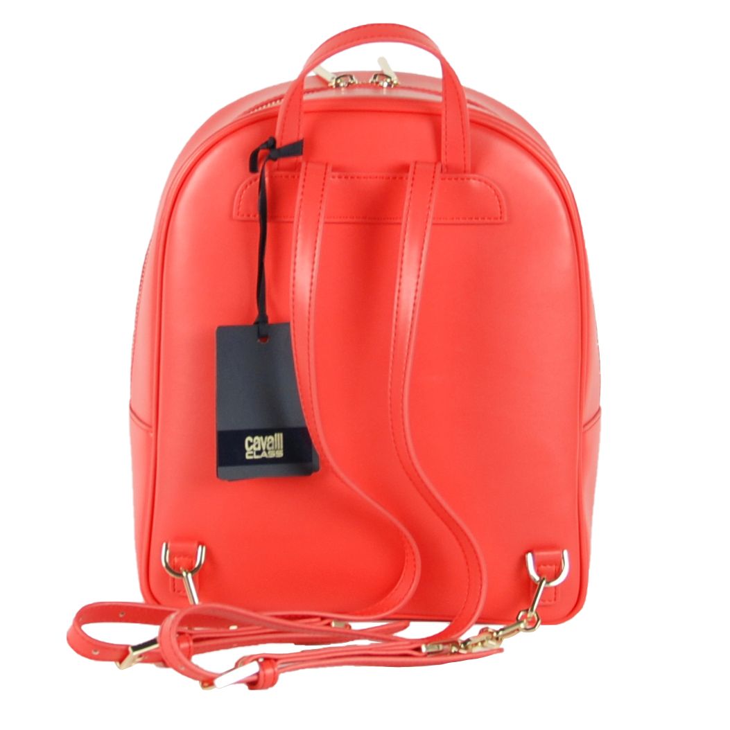 Chic Coral Backpack in Calfskin Blend