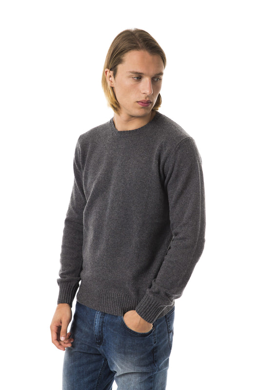 Elegant Embroidered Wool-Cashmere Sweater