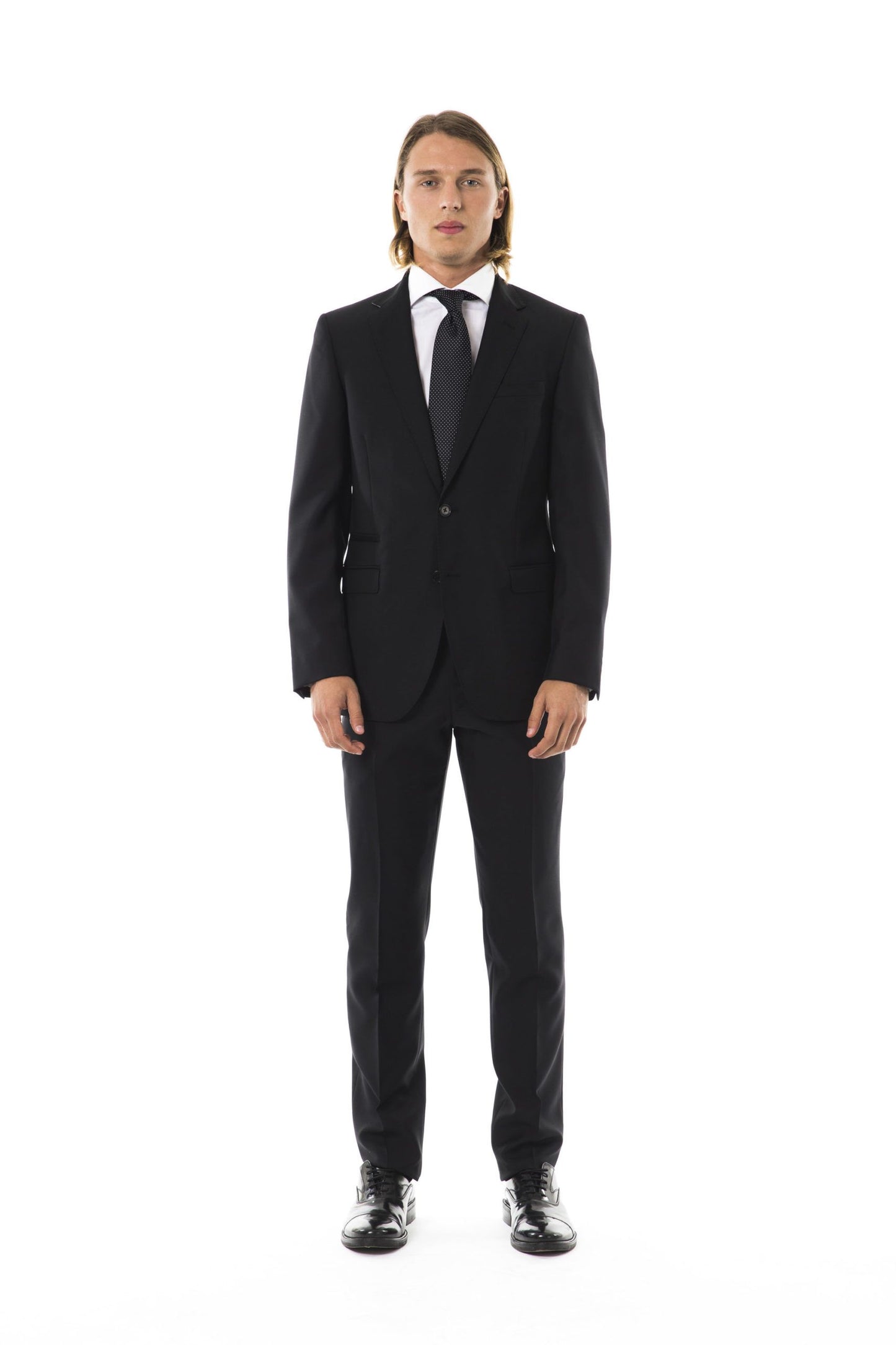 Elegant Slim Fit Wool Suit