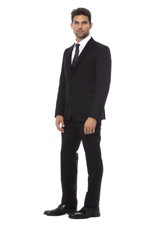 Svelte Black Slim Fit Suit