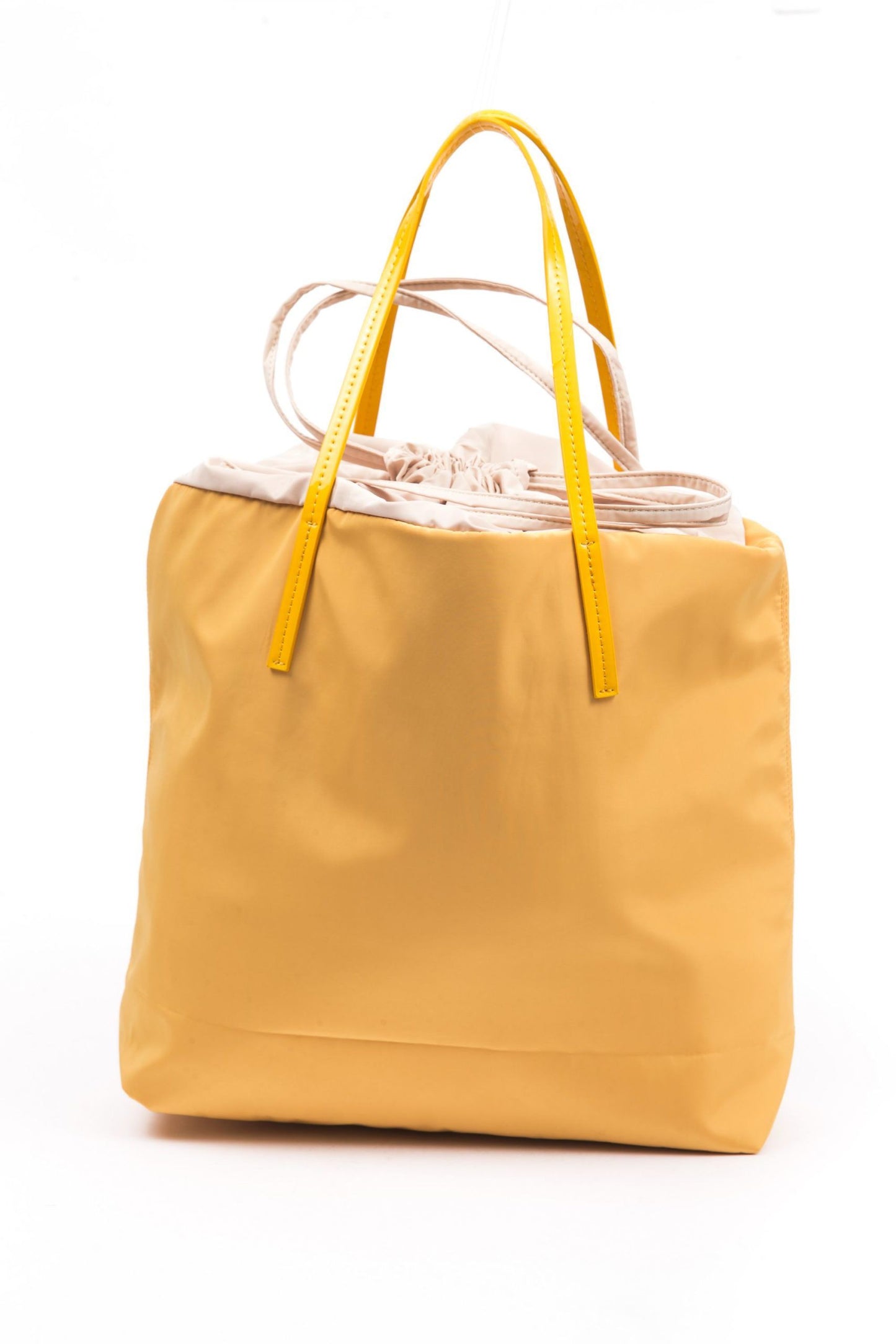 Chic Sunshine Yellow Fabric Tote Bag