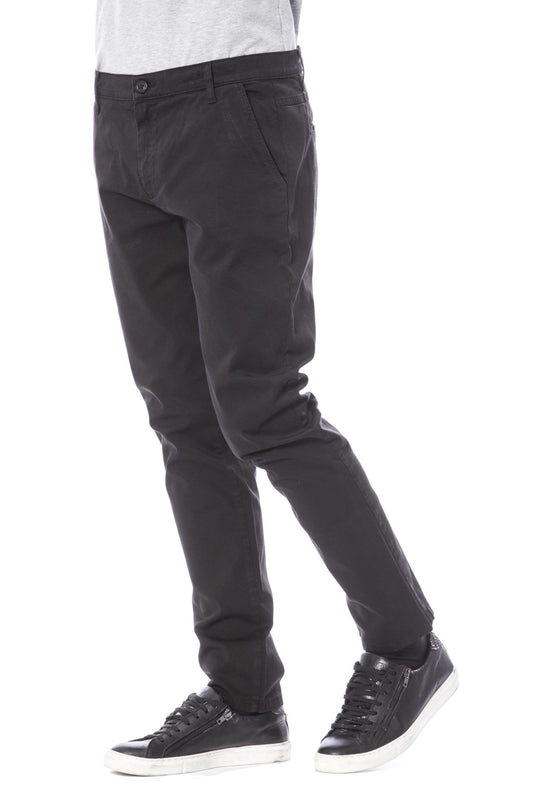 Elegant Black Chino Pants for Men