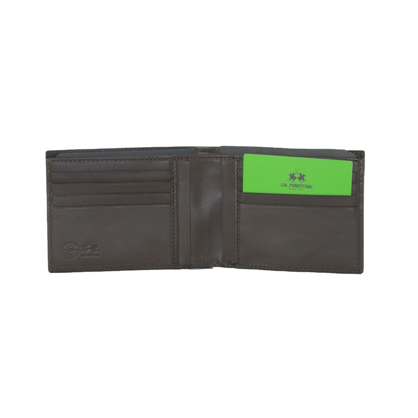 Elegant Dark Brown Leather Wallet