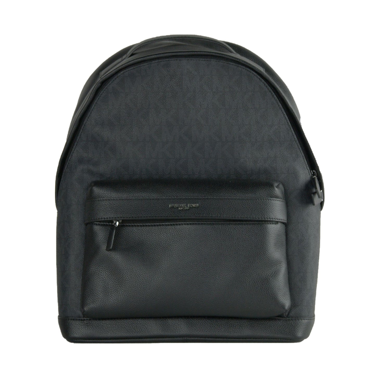 Russel Elegant Black Leather Backpack