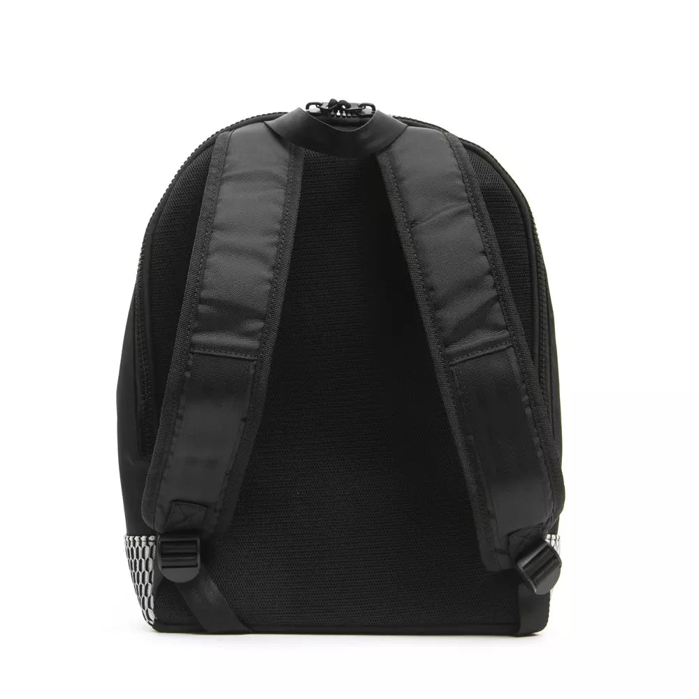 Sleek Black Backpack with Adjustable Straps