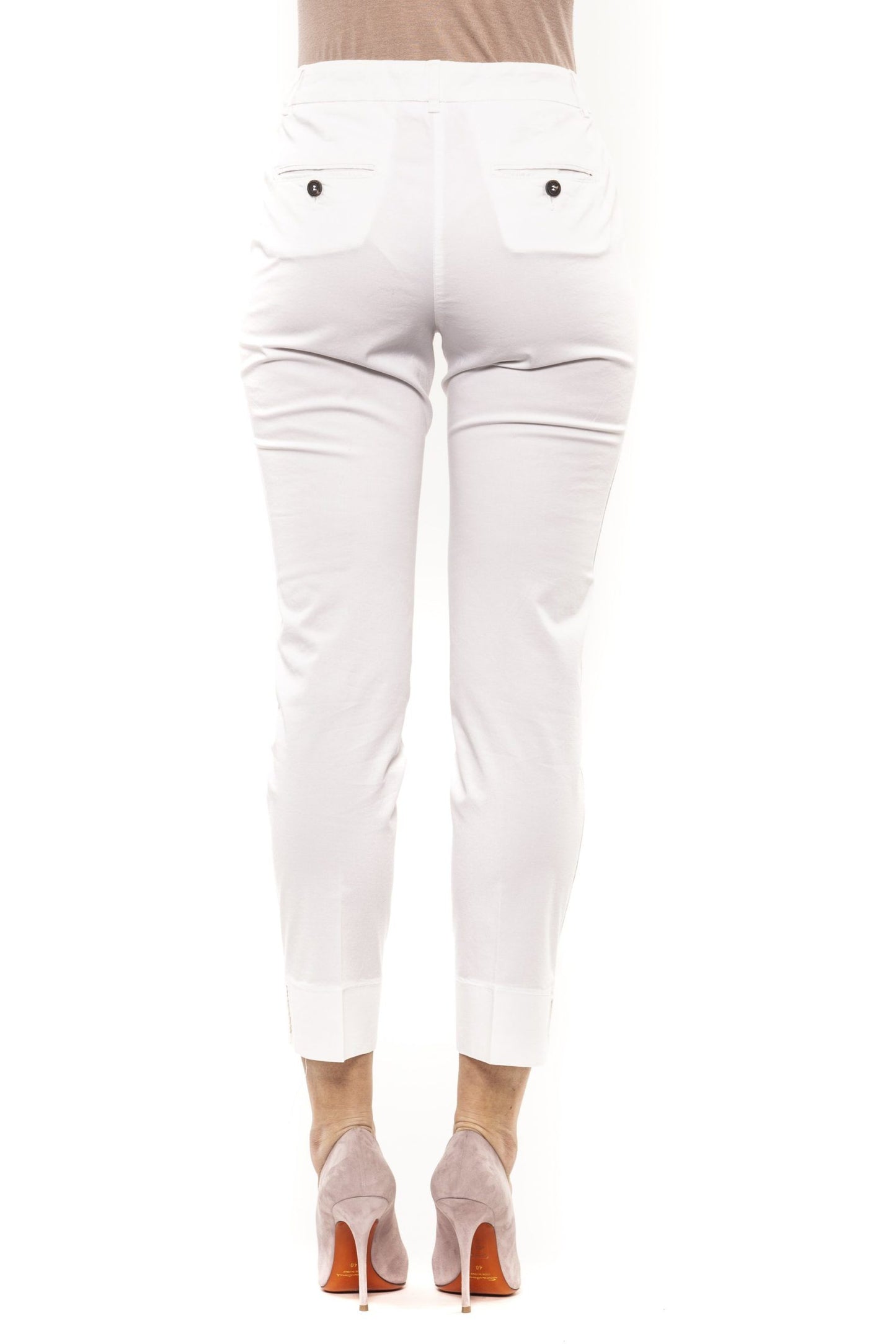 Chic Slim Fit Stretch Trousers