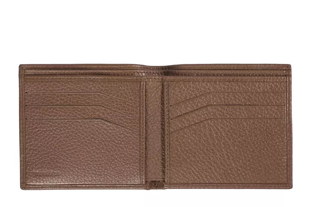 Elegant Embossed Leather Men's Wallet