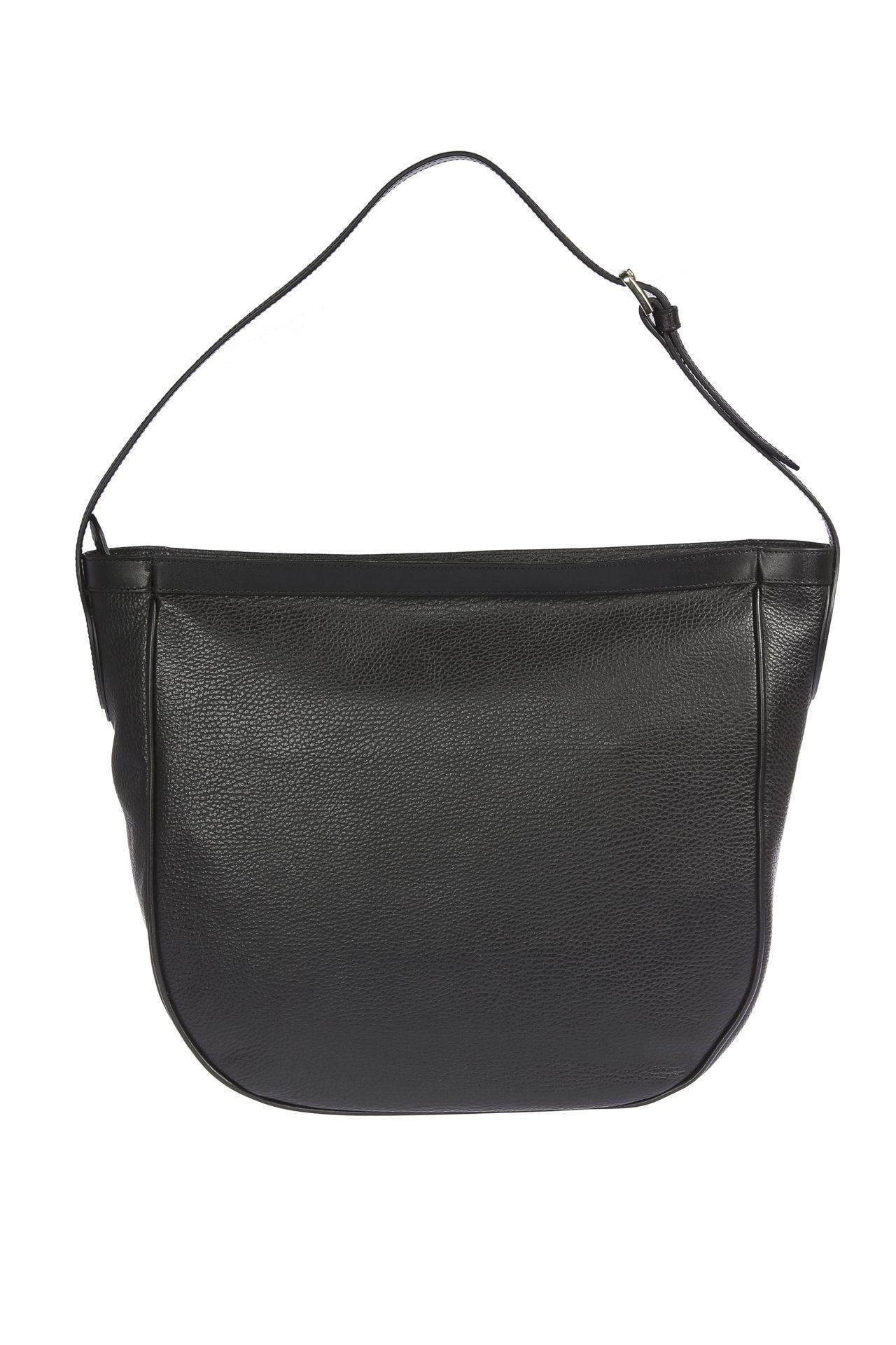Elegant Embossed Leather Shoulder Bag