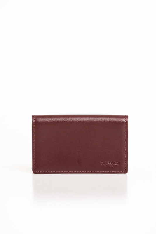 Elegant Calfskin Leather Card Holder