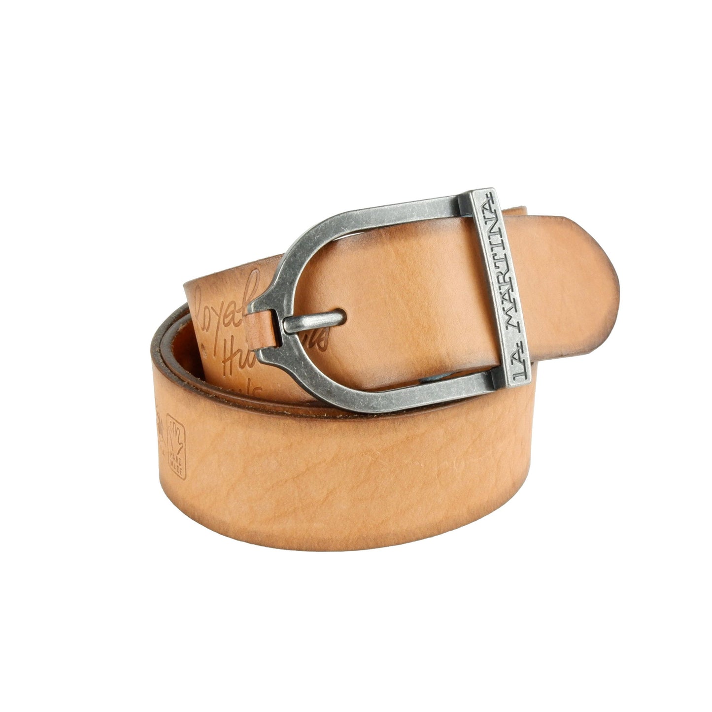 Elegant Brown Leather Belt