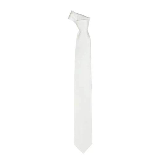 Luxurious Silk Tie in Pristine White