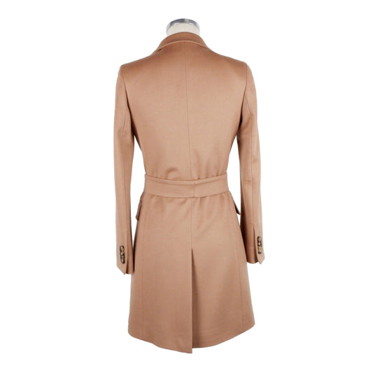 Elegant Slim Wool Coat for Fashion-Forward Women