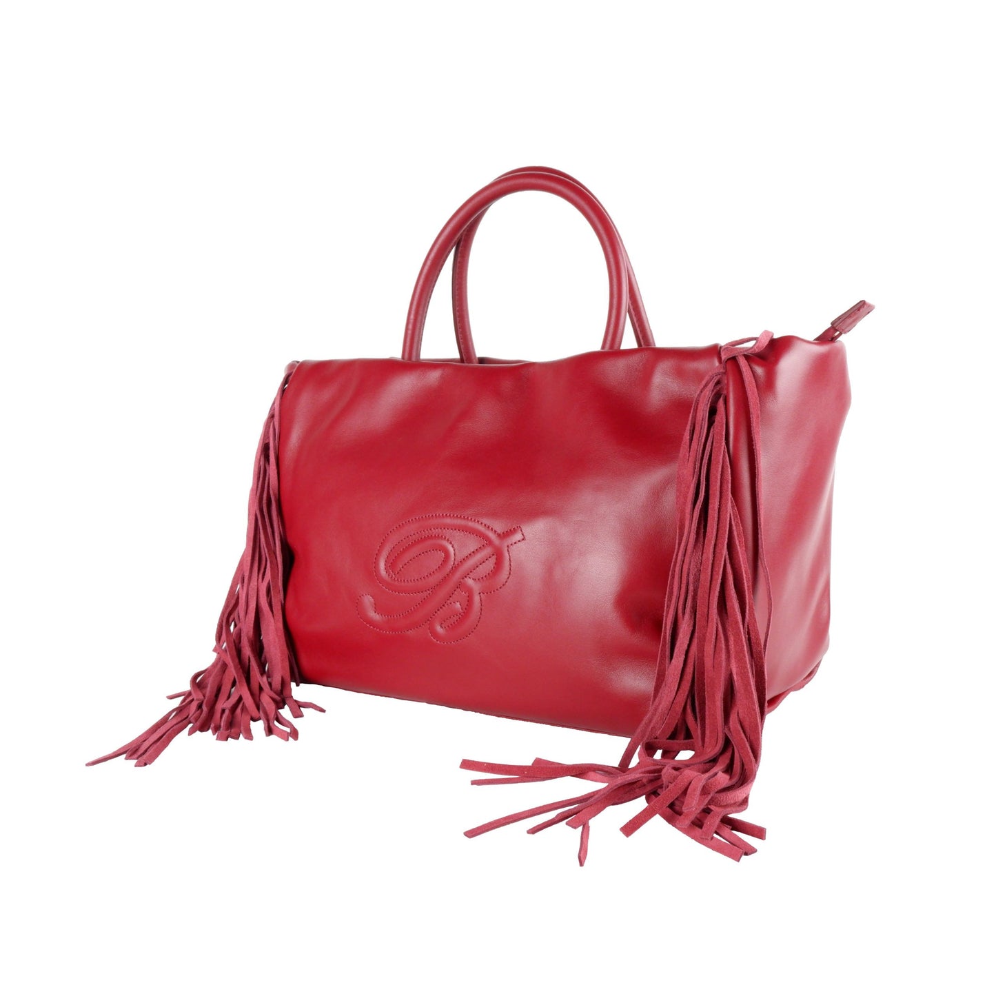 Red Calfskin Handbag