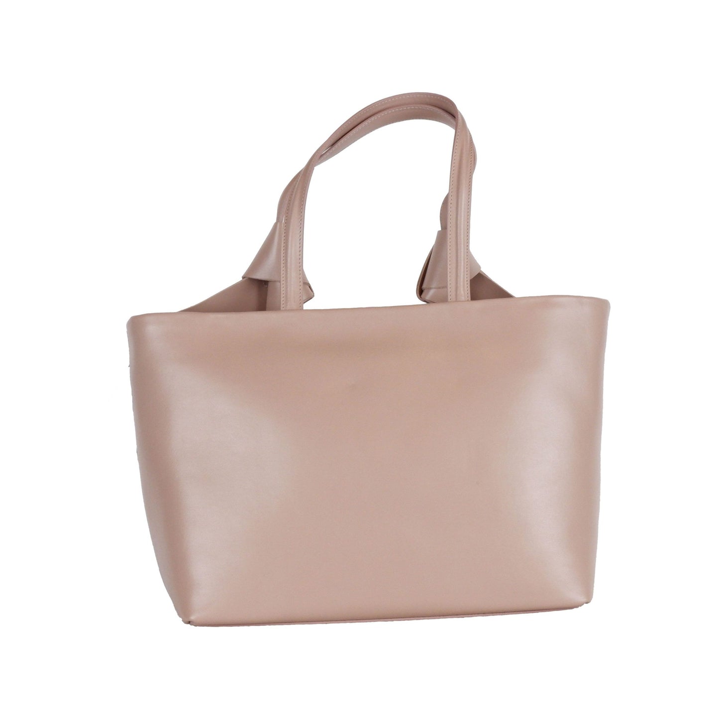 Elegant Nude Charlotte Shopper Bag