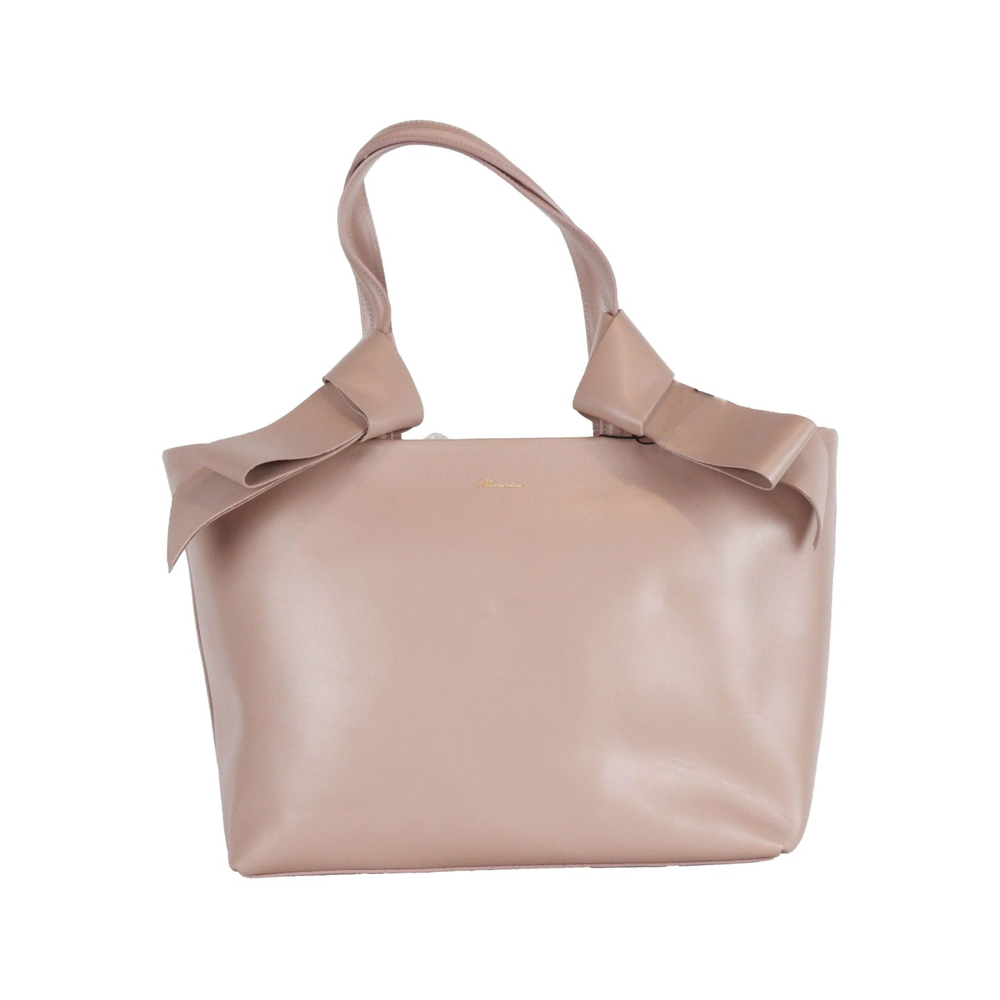 Elegant Nude Charlotte Shopper Bag