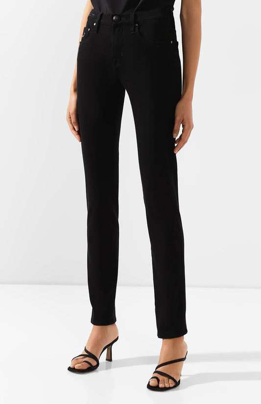 Sleek Black Slim-Fit Kimberly Jeans