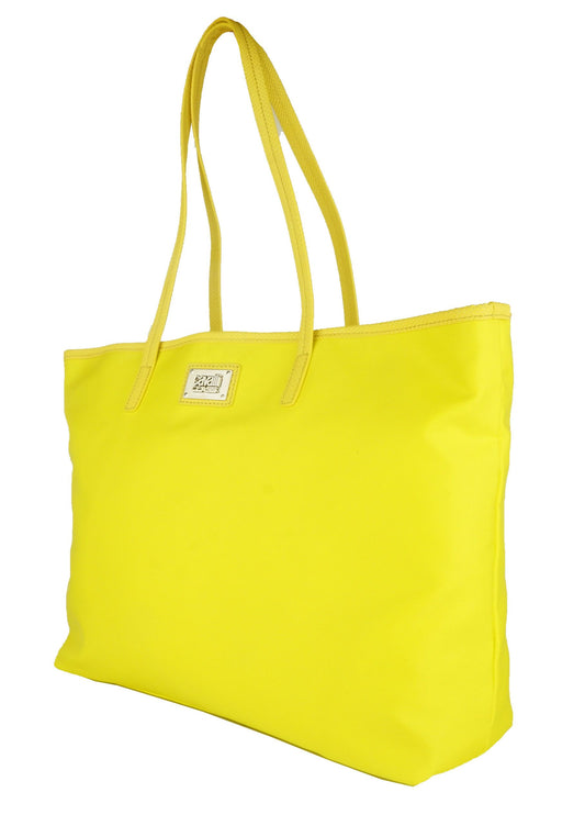Chic Sunshine Yellow Shopper Bag