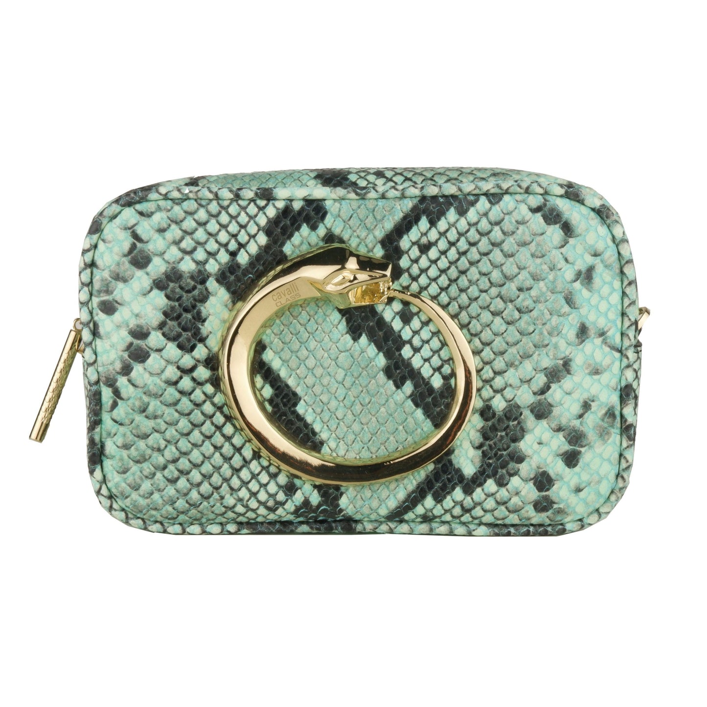 Turquoise Textured Crossbody and Belt Bag