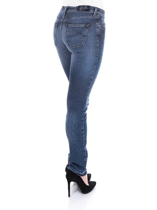 Chic Slim Fit Kimberly Jeans with Handkerchief Detail