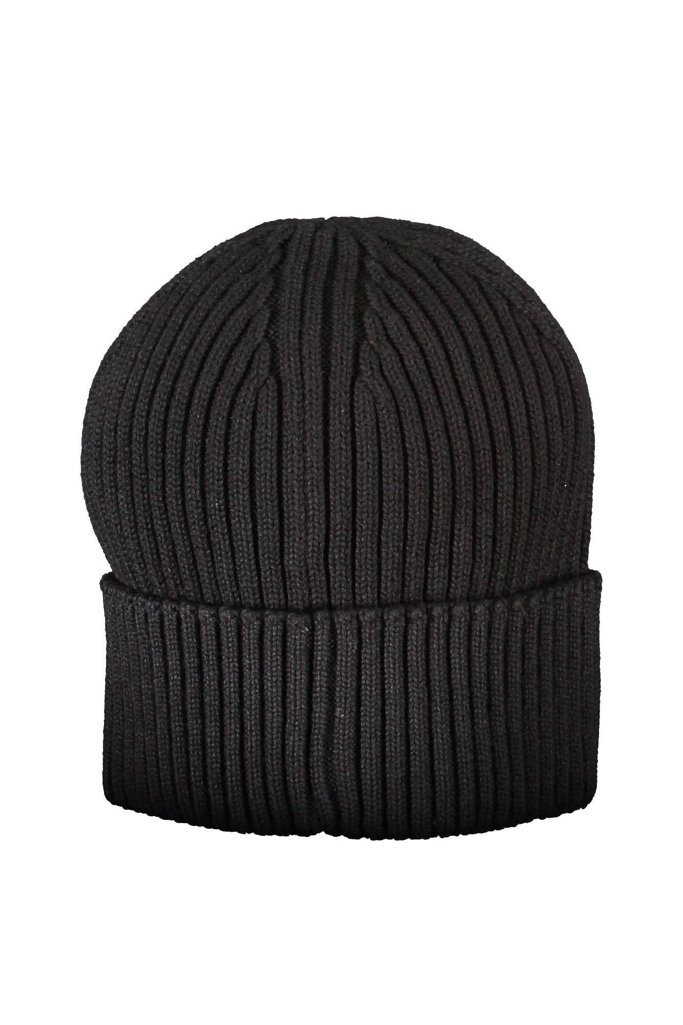 Eco-Friendly Embroidered Black Cap