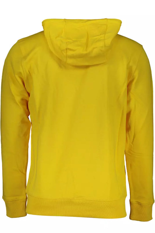 Sunny Yellow Cotton Hooded Sweatshirt