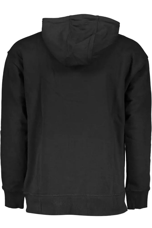 Sleek Hooded Sweatshirt with Embroidered Logo