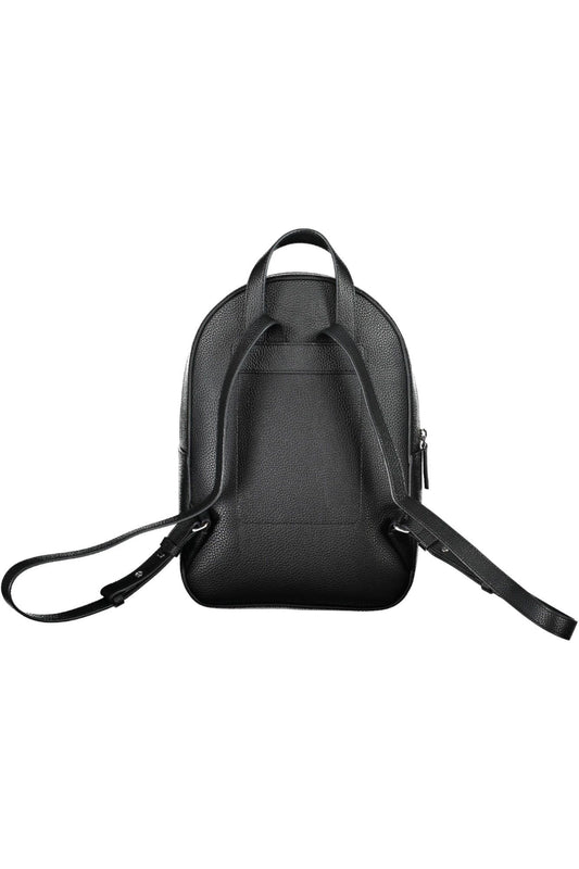 Elegant Urban Chic Black Backpack