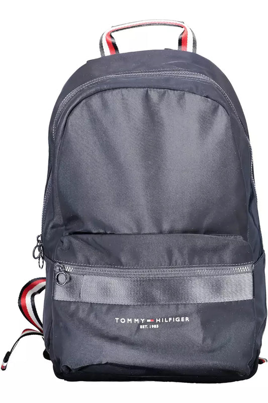 Sleek Blue Urban Backpack with Laptop Compartment
