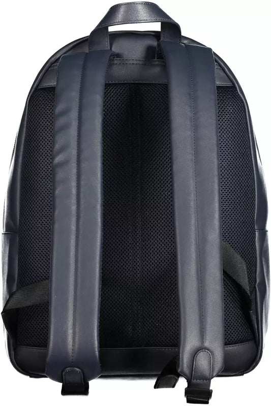 Blue Polyethylene Backpack