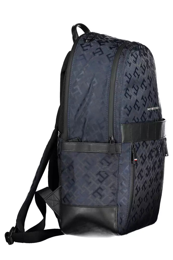 Chic Urban Explorer Blue Backpack
