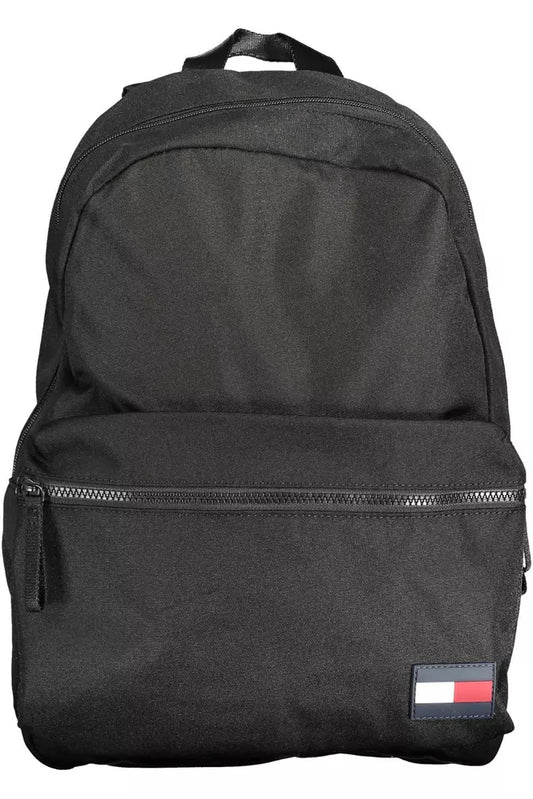 Sleek Urban Backpack with Logo Detailing