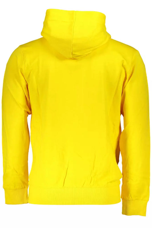 Sunny Yellow Cotton Hooded Sweatshirt
