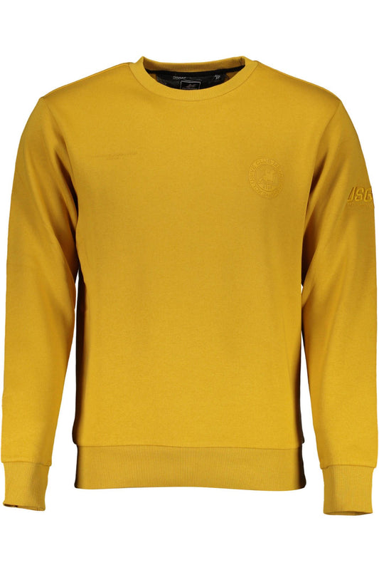 Classic Yellow Long-Sleeve Sweatshirt