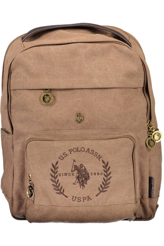 Elegant Brown Backpack with Ample Storage