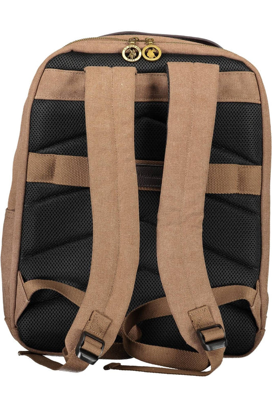 Elegant Brown Backpack with Ample Storage