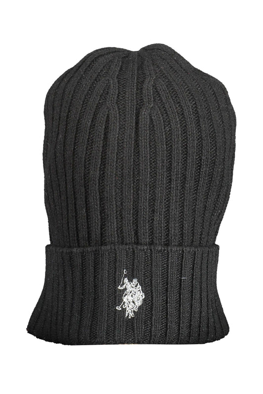 Elegant Embroidered Wool Cap