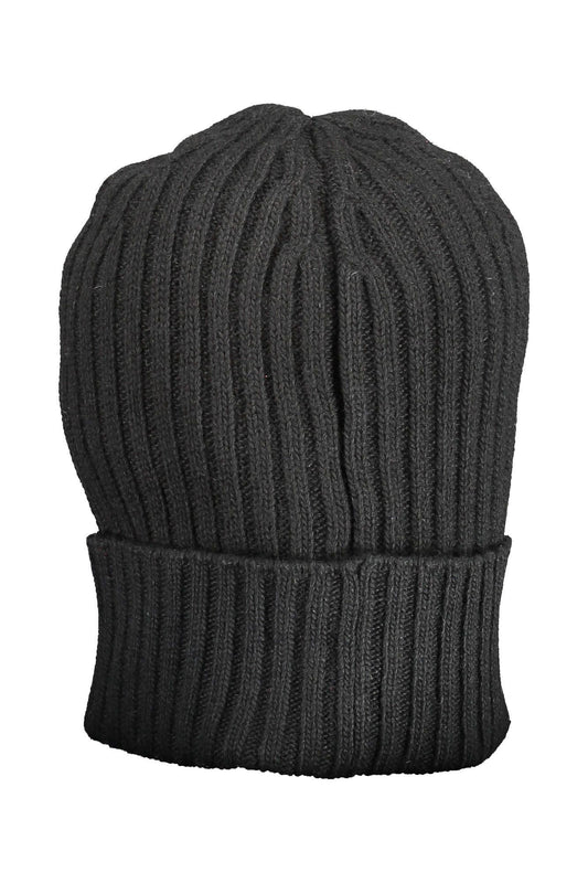 Elegant Embroidered Wool Cap