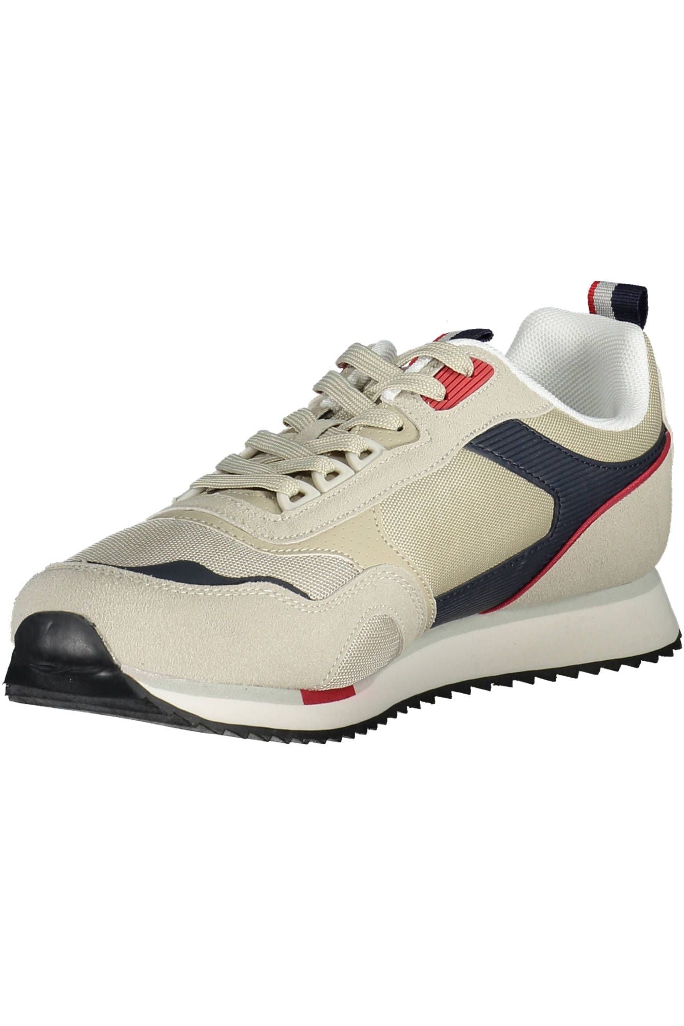 Sophisticated Beige Sneakers with Contrasting Details